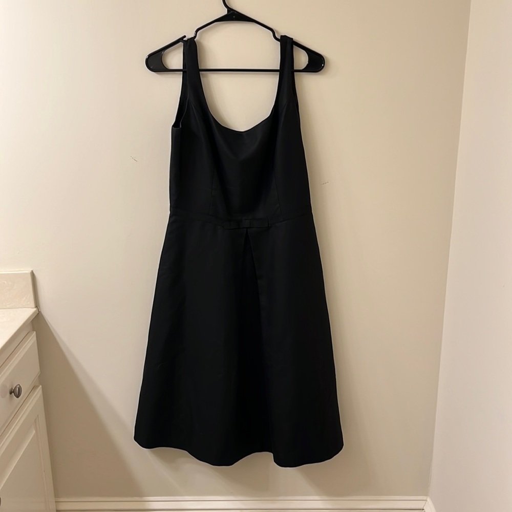 Black Ann Taylor sleeves dress
